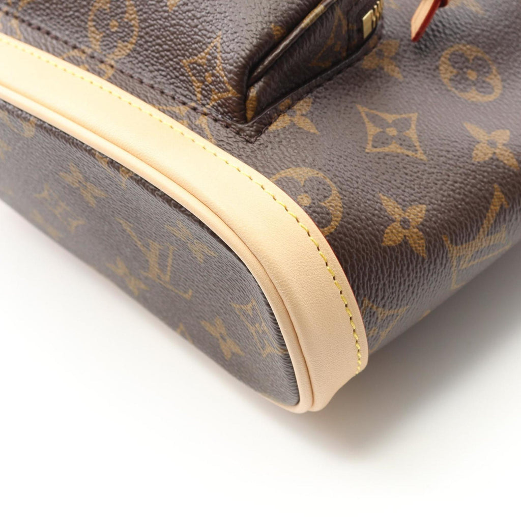 Louis Vuitton Brown Monogram Coated Canvas Backpack (Pre-Owned)