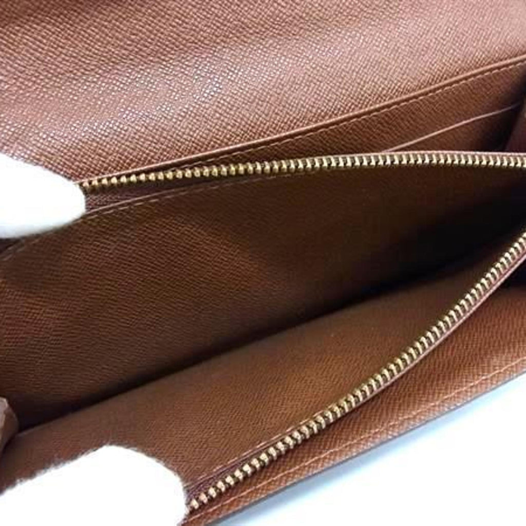 Louis Vuitton Brown Monogram Monogram Long Wallet (Bi-Fold) (Pre-Owned)