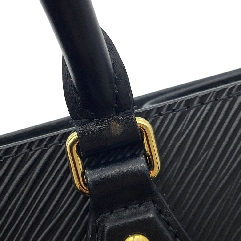 Louis Vuitton Epi Black Noir Epi Leather Handbag Shoulder Bag (Pre-Owned)