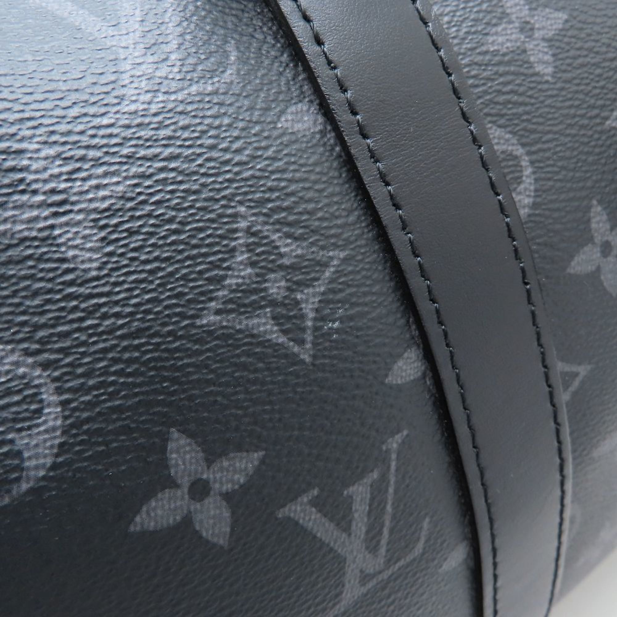 Louis Vuitton Black Monogram Eclipse Monogram Eclipse Boston Bag (Pre-Owned)