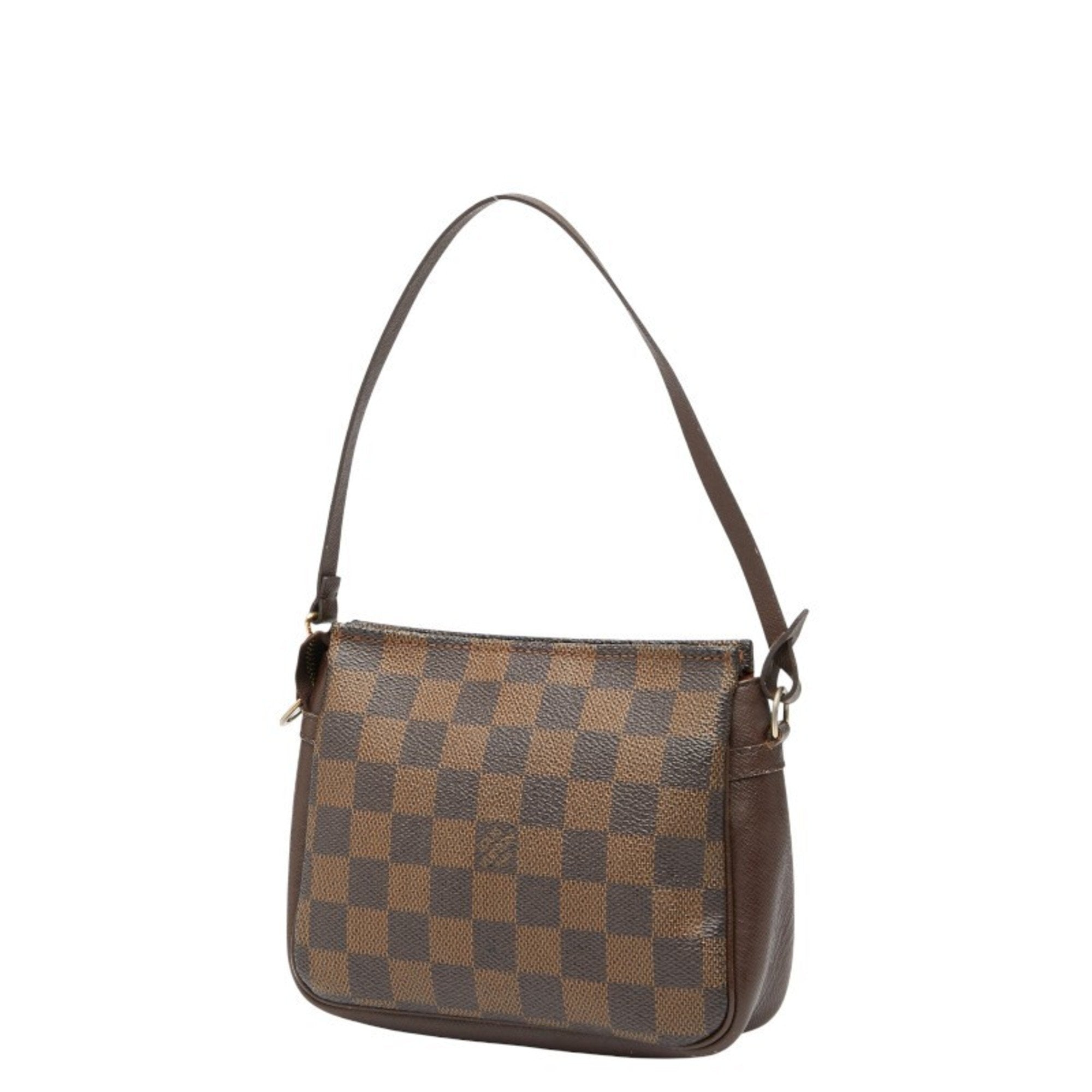 Louis Vuitton Brown Pvc Leather Shoulder Bag (Pre-Owned)