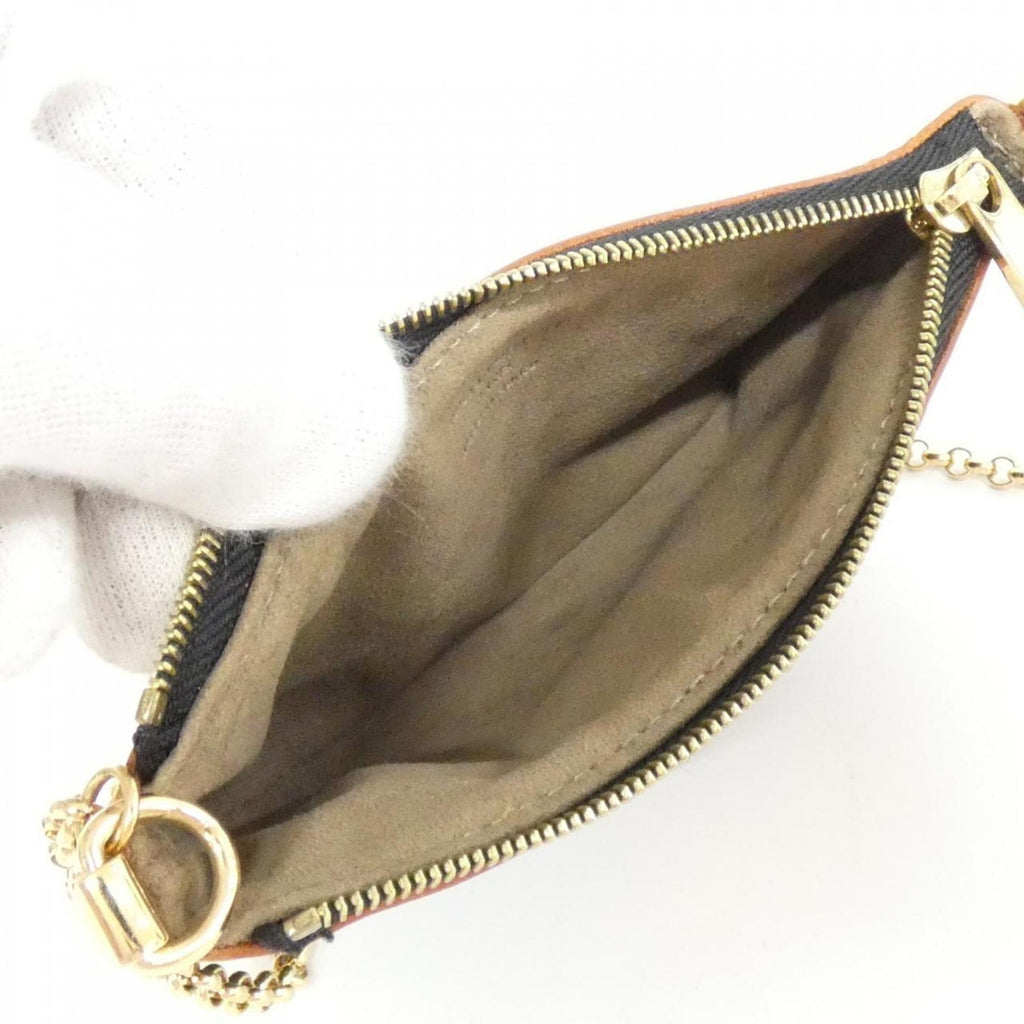 Louis Vuitton Black Coated Canvas Pochette Pouch (Pre-Owned)