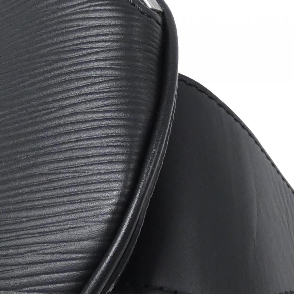 Louis Vuitton Black Leather Fanny Pack Shoulder Bag (Pre-Owned)