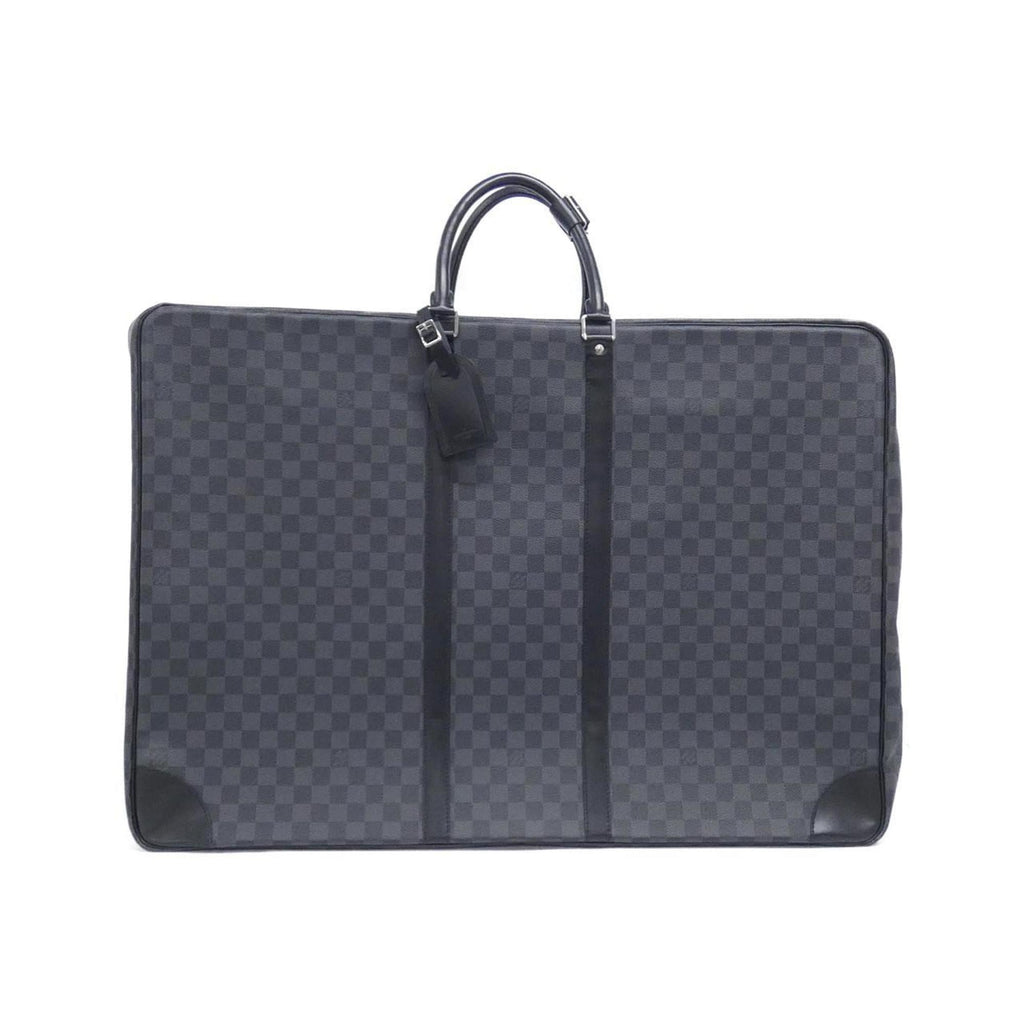 Louis Vuitton Dark Gray Graphite Coated Canvas Handbag (Pre-Owned)