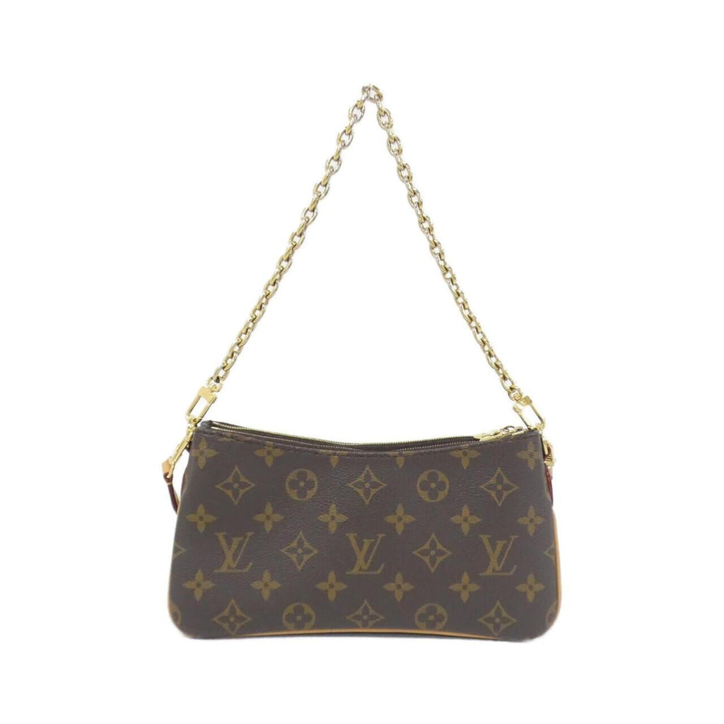 Louis Vuitton Brown Coated Canvas Pochette Shoulder Bag (Pre-Owned)