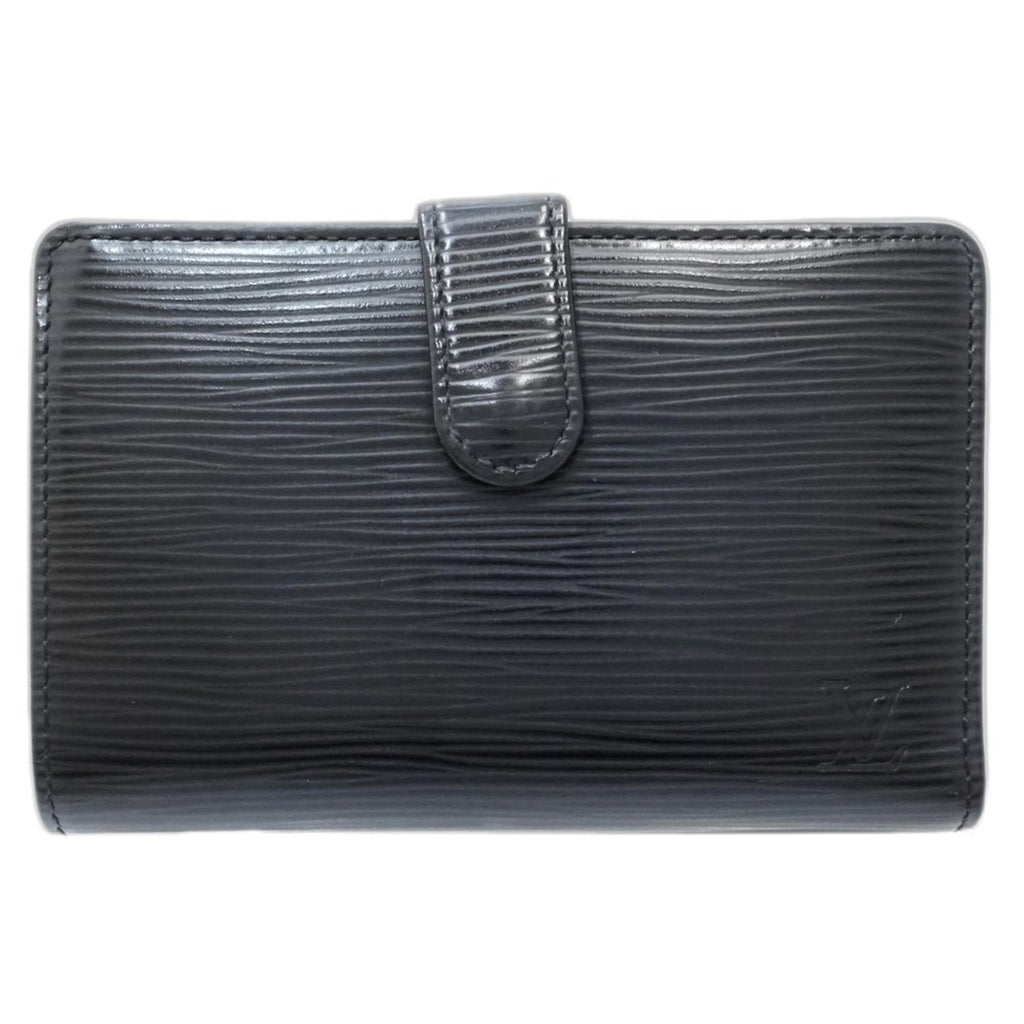 Louis Vuitton Epi Noir Leather Wallet (Bi-Fold) (Pre-Owned)