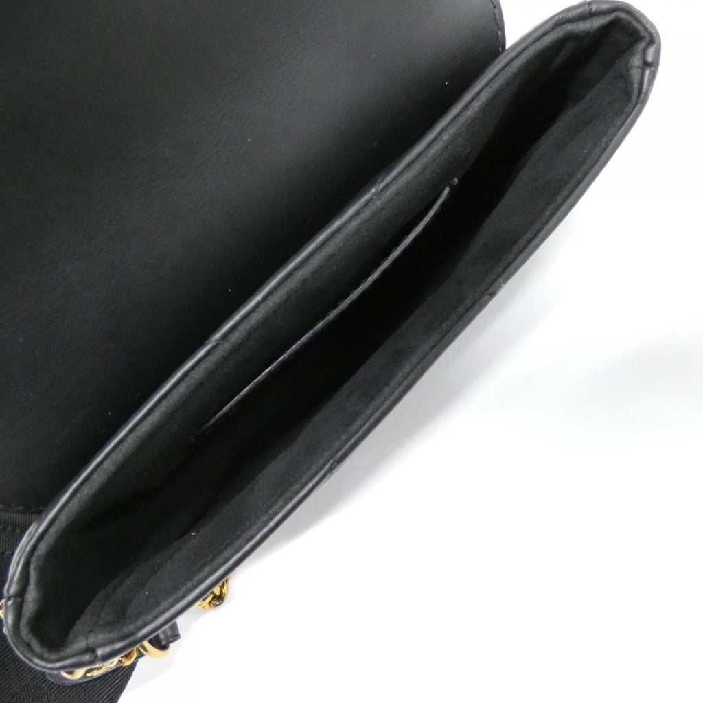 Louis Vuitton Black Leather Pochette Pouch Shoulder Bag (Pre-Owned)