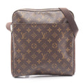 Louis Vuitton Monogram Brown Coated Canvas Leather Shoulder Bag (Pre-Owned)