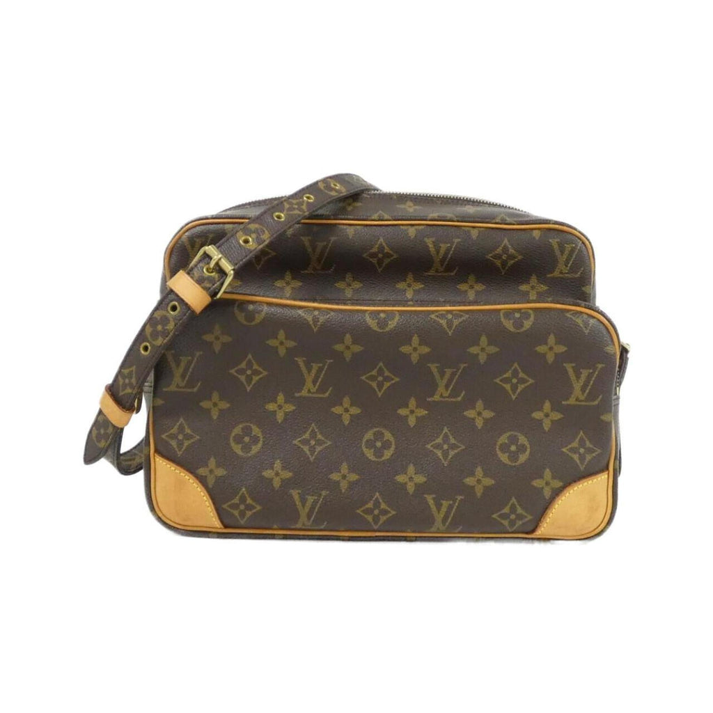 Louis Vuitton Monogram Marron Coated Canvas Shoulder Bag (Pre-Owned)