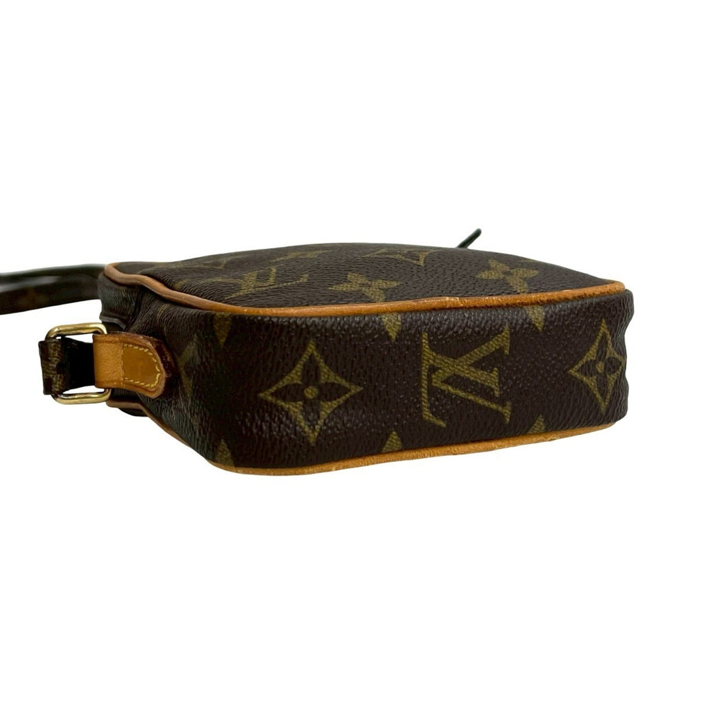 Louis Vuitton Brown Leather Pvc Pochette Shoulder Bag (Pre-Owned)