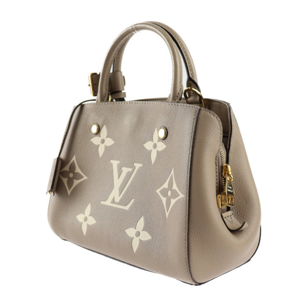 Louis Vuitton Tourterelle Monogram Empreinte Handbag Shoulder Bag Tote Bag (Pre-Owned)