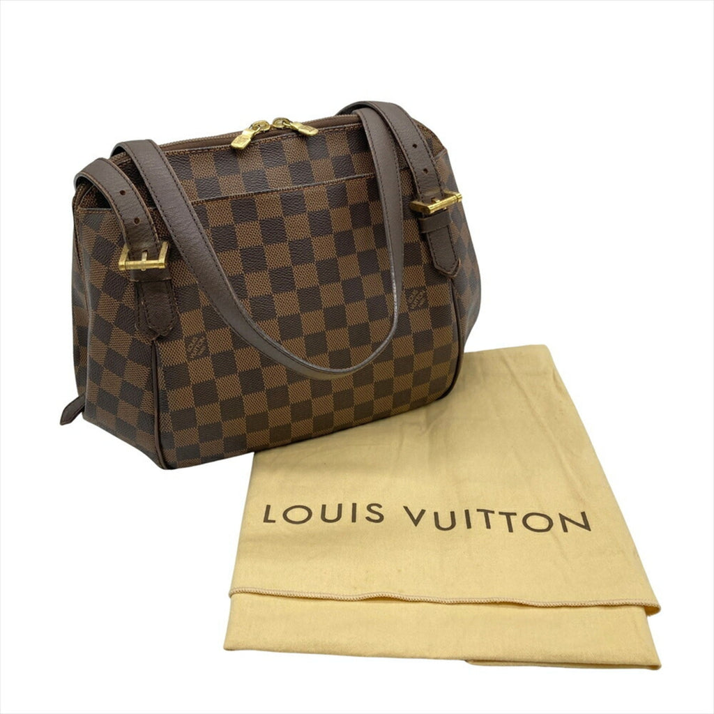 Louis Vuitton Damier Brown Damier Canvas Damier Canvas Shoulder Bag (Pre-Owned)