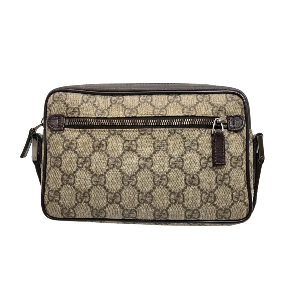 Vintage Web Camera Bag GG Coated Canvas Small