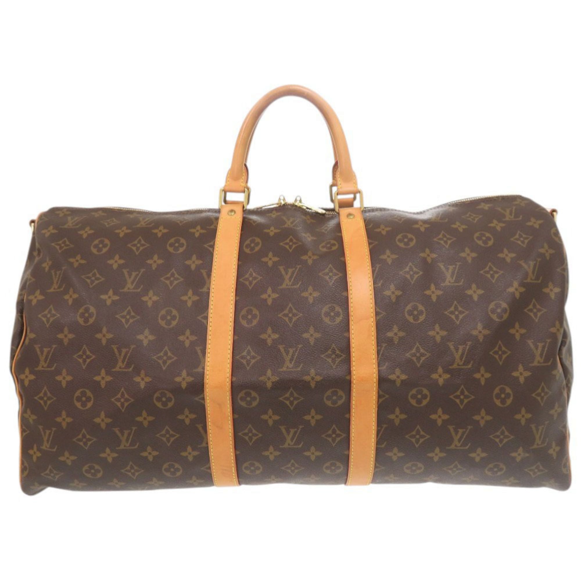 Louis Vuitton Brown Monogram Monogram Boston Bag (Pre-Owned)