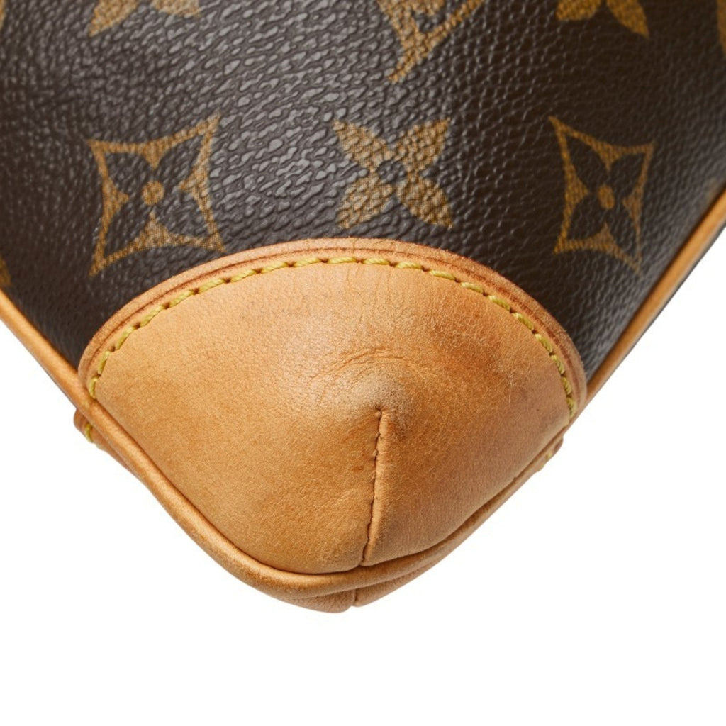 Louis Vuitton Brown Pvc Leather Handbag Shoulder Bag (Pre-Owned)