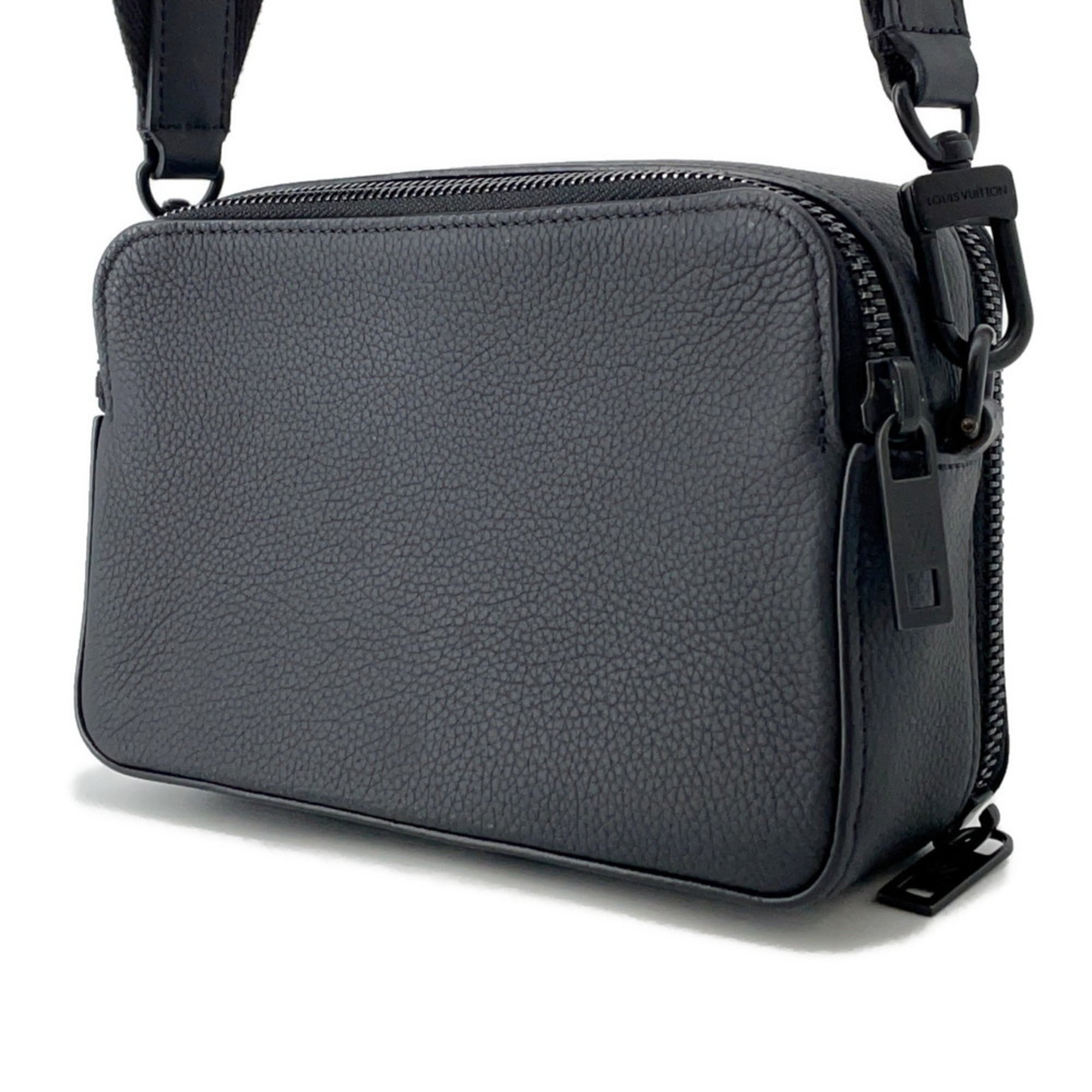 Louis Vuitton Black Noir Chain/Shoulder Wallet (Pre-Owned)