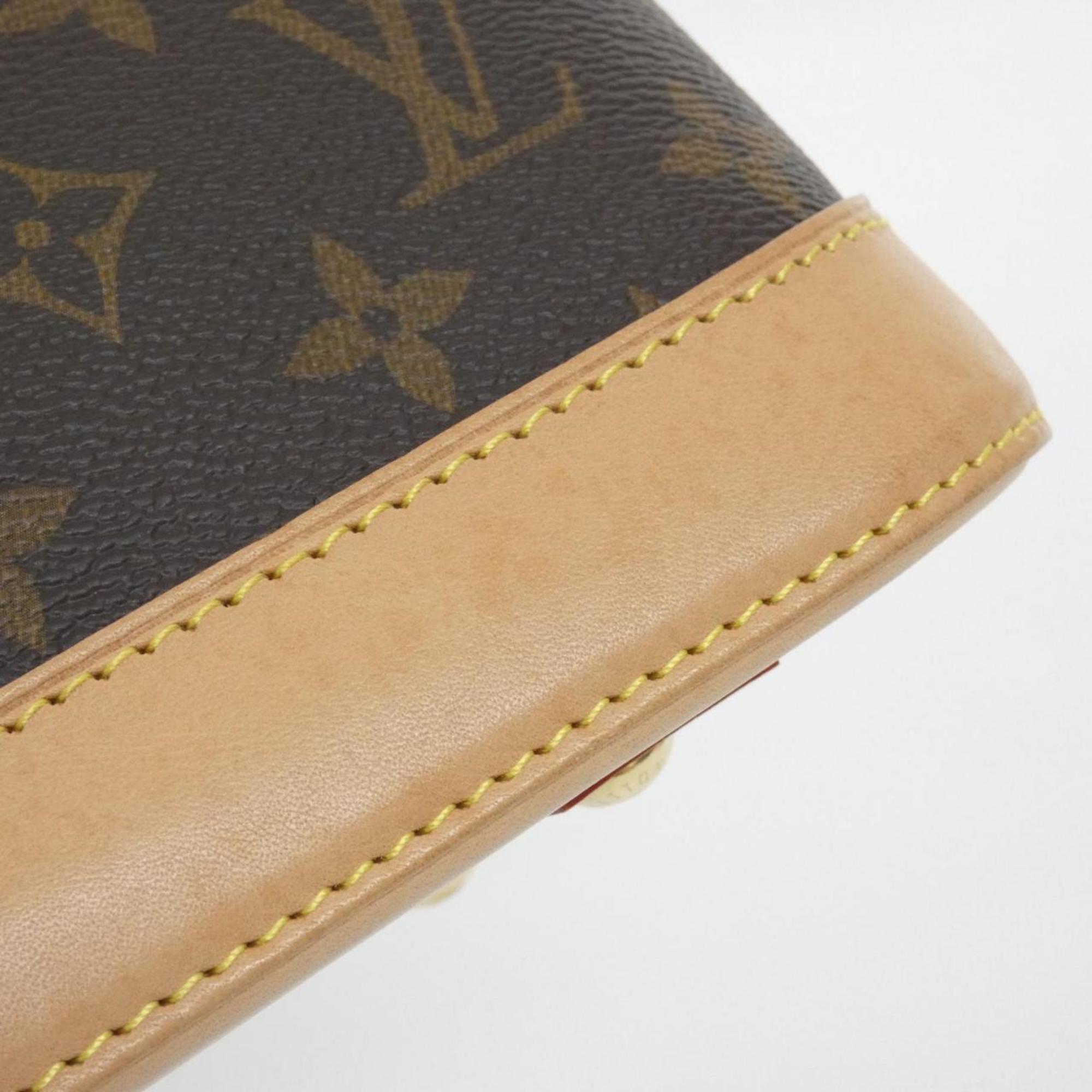 Louis Vuitton Marron Coated Canvas Handbag (Pre-Owned)