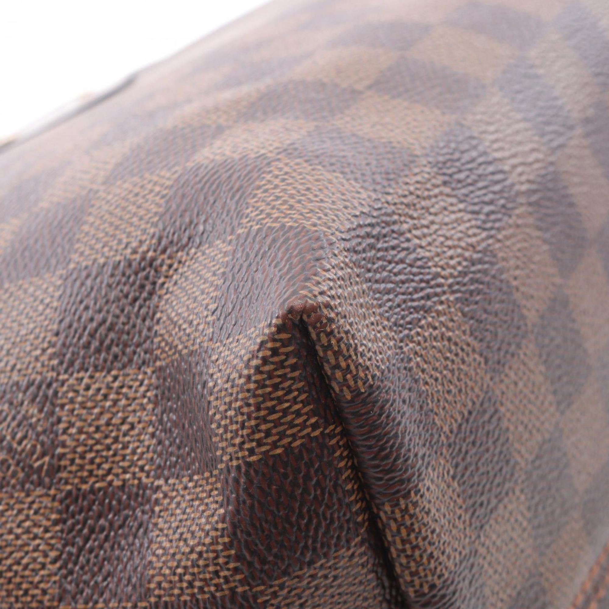 Louis Vuitton Brown Coated Canvas Pvc Leather Tote Bag (Pre-Owned)