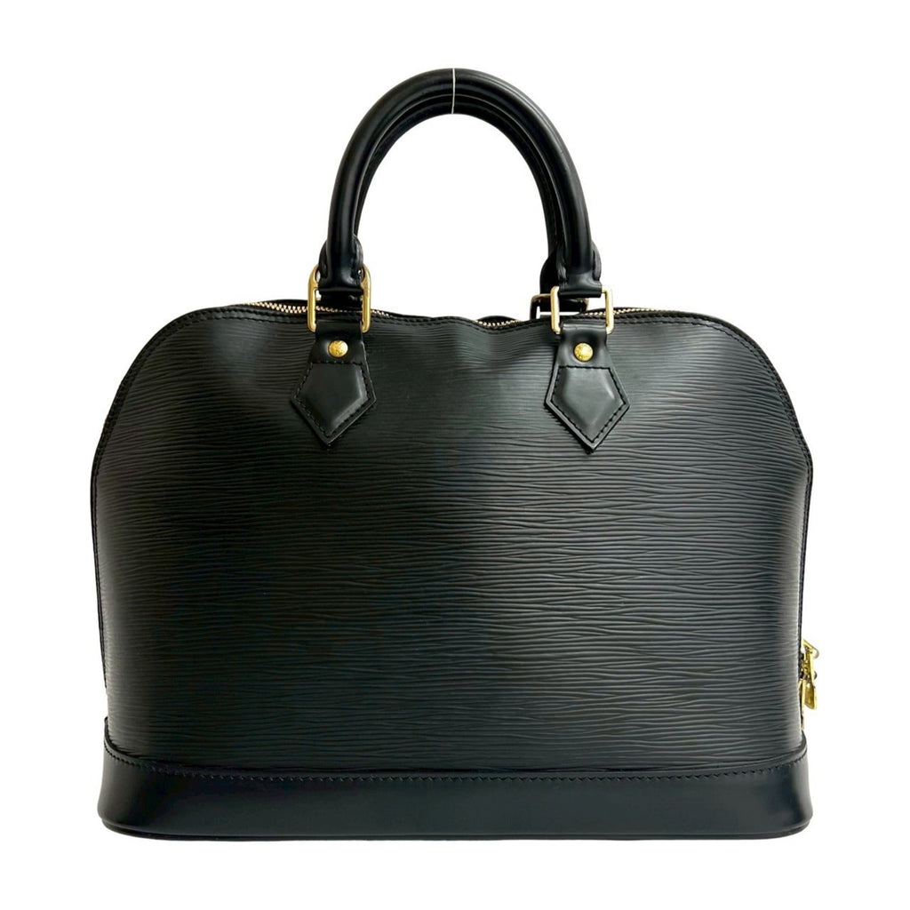 Louis Vuitton Black Epi Leather Handbag Tote Bag (Pre-Owned)
