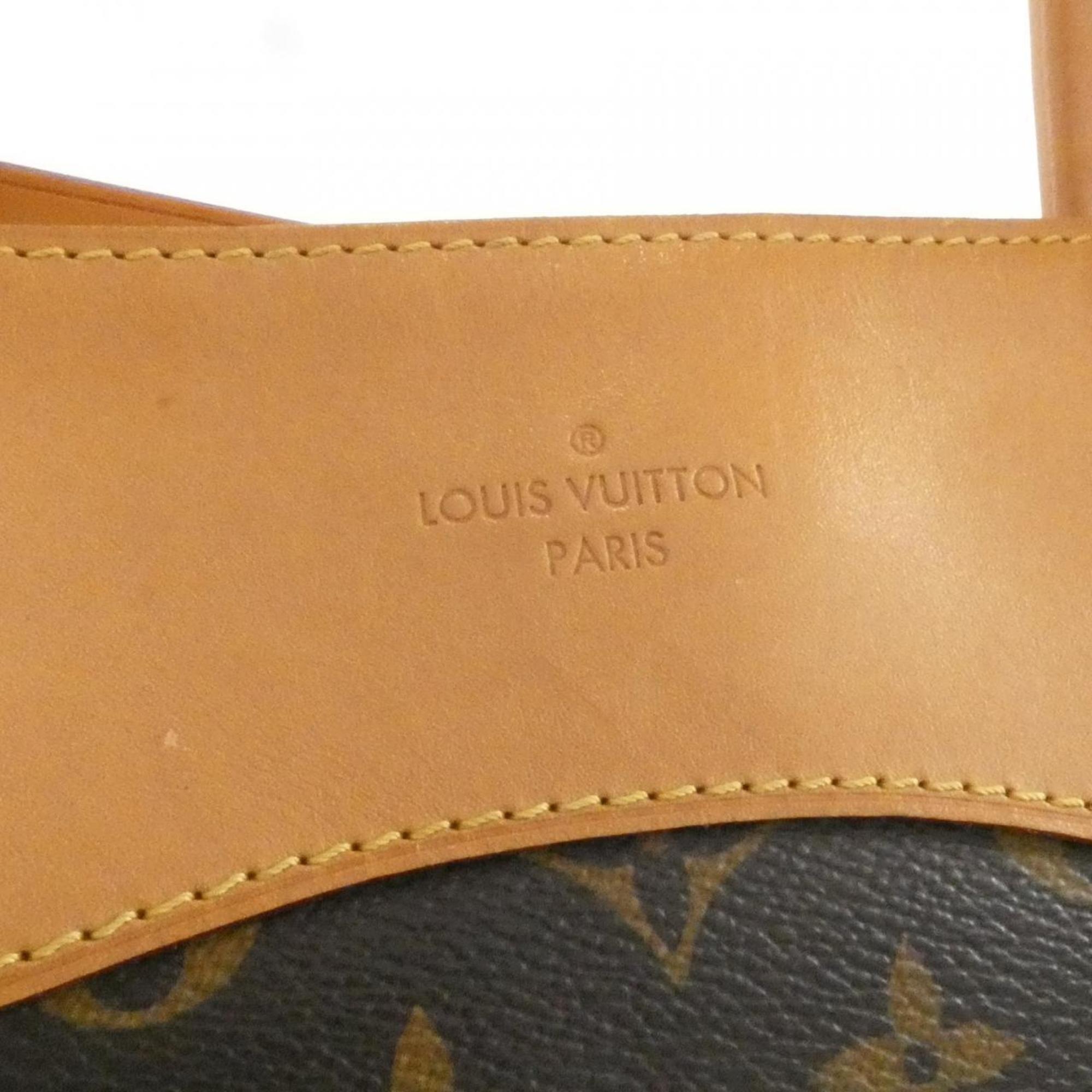 Louis Vuitton Marron Coated Canvas Handbag (Pre-Owned)