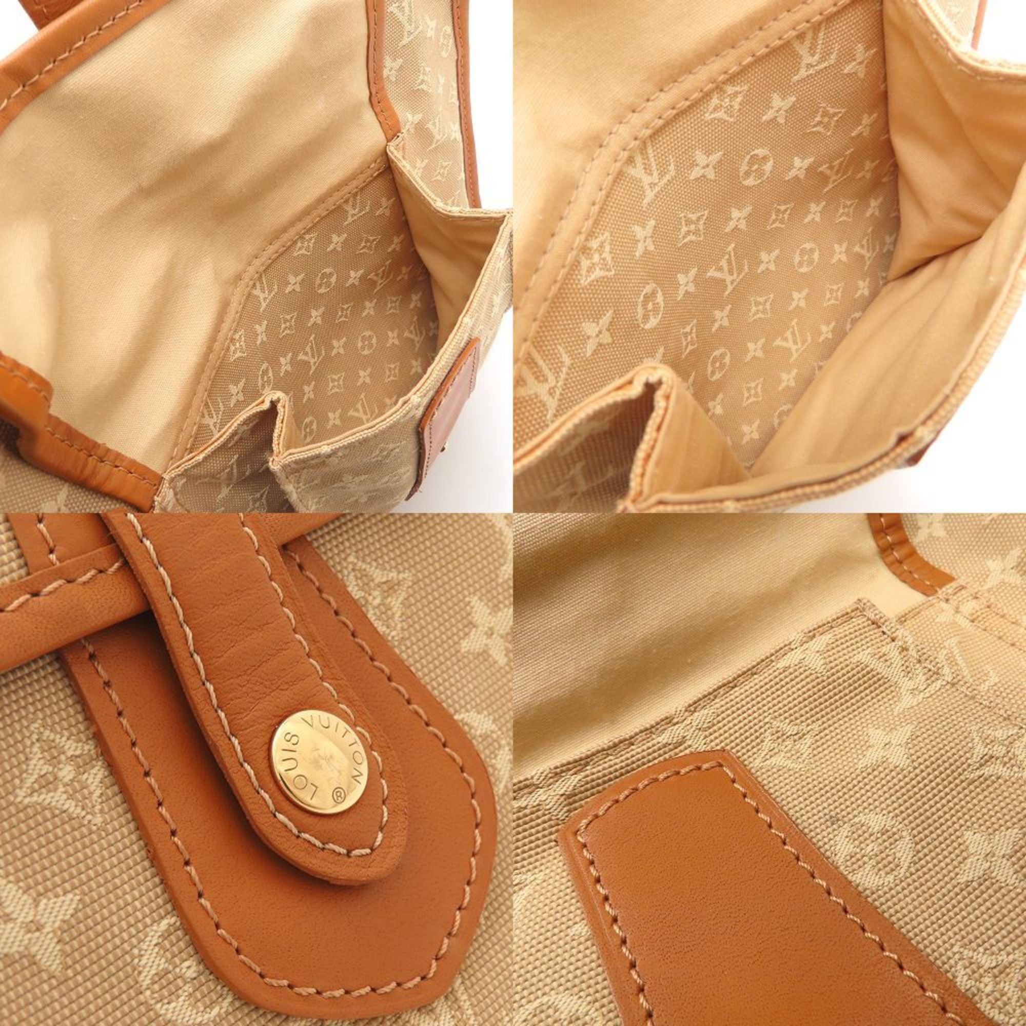 Louis Vuitton Beige Monogram Mini Shoulder Bag (Pre-Owned)