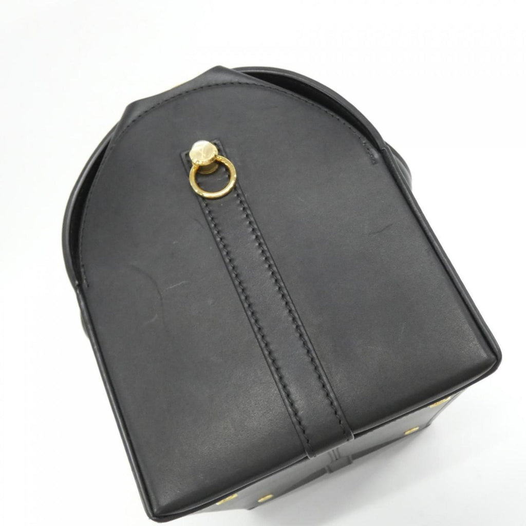 Louis Vuitton Black Leather Boston Bag (Pre-Owned)