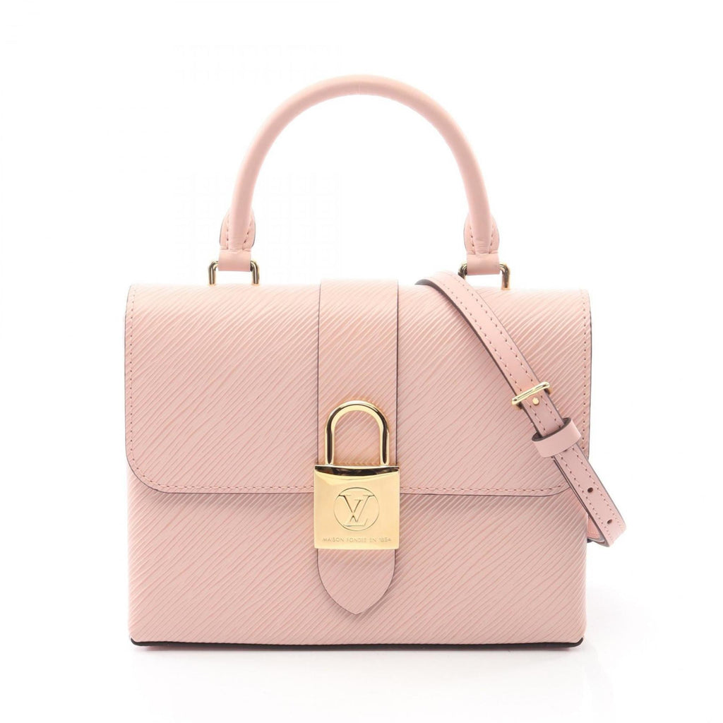 Louis Vuitton Pink Leather Handbag (Pre-Owned)
