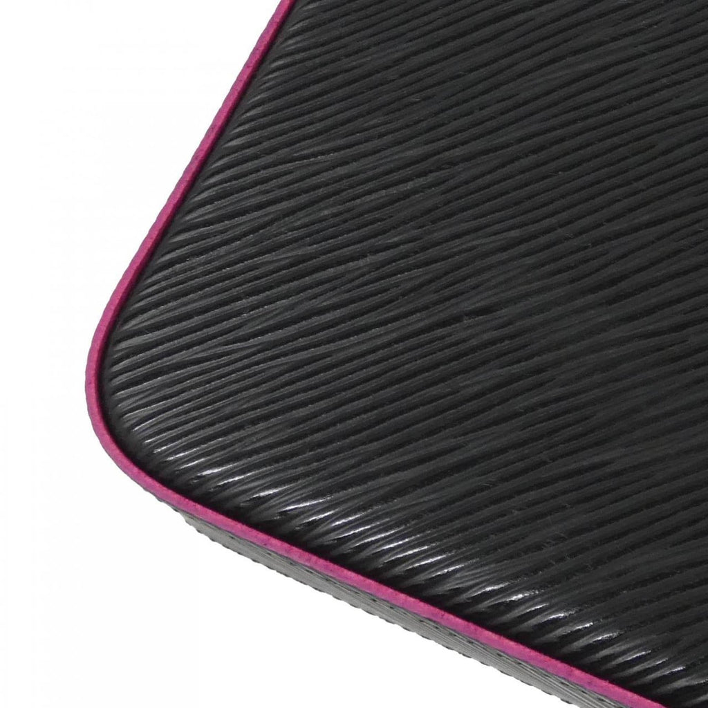 Louis Vuitton Epi Hot Pink Noir Leather Pochette Shoulder Bag (Pre-Owned)