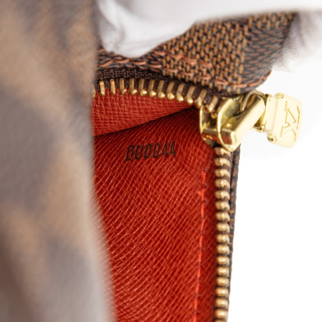Louis Vuitton Brown Damier Canvas Ebene Damier Canvas Shoulder Bag (Pre-Owned)