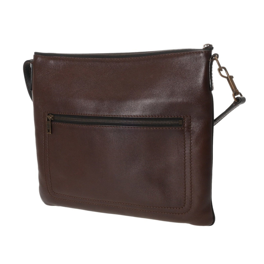 Louis Vuitton Coffee Utah Leather Shoulder Bag (Pre-Owned)