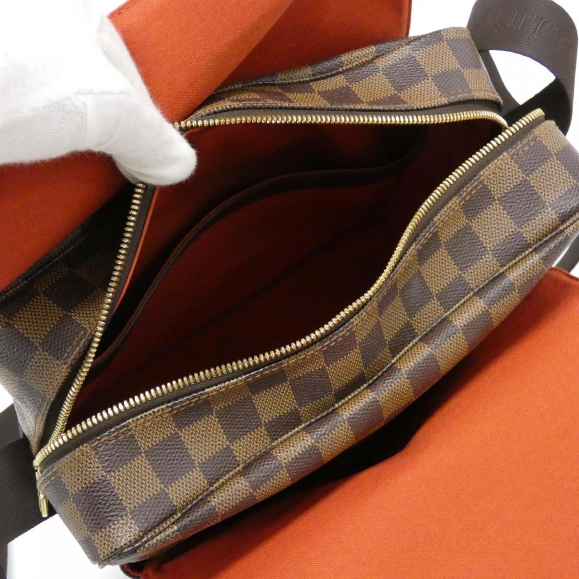 Louis Vuitton Ebene Coated Canvas Shoulder Bag (Pre-Owned)
