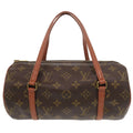 Louis Vuitton Brown Monogram Canvas Handbag (Pre-Owned)