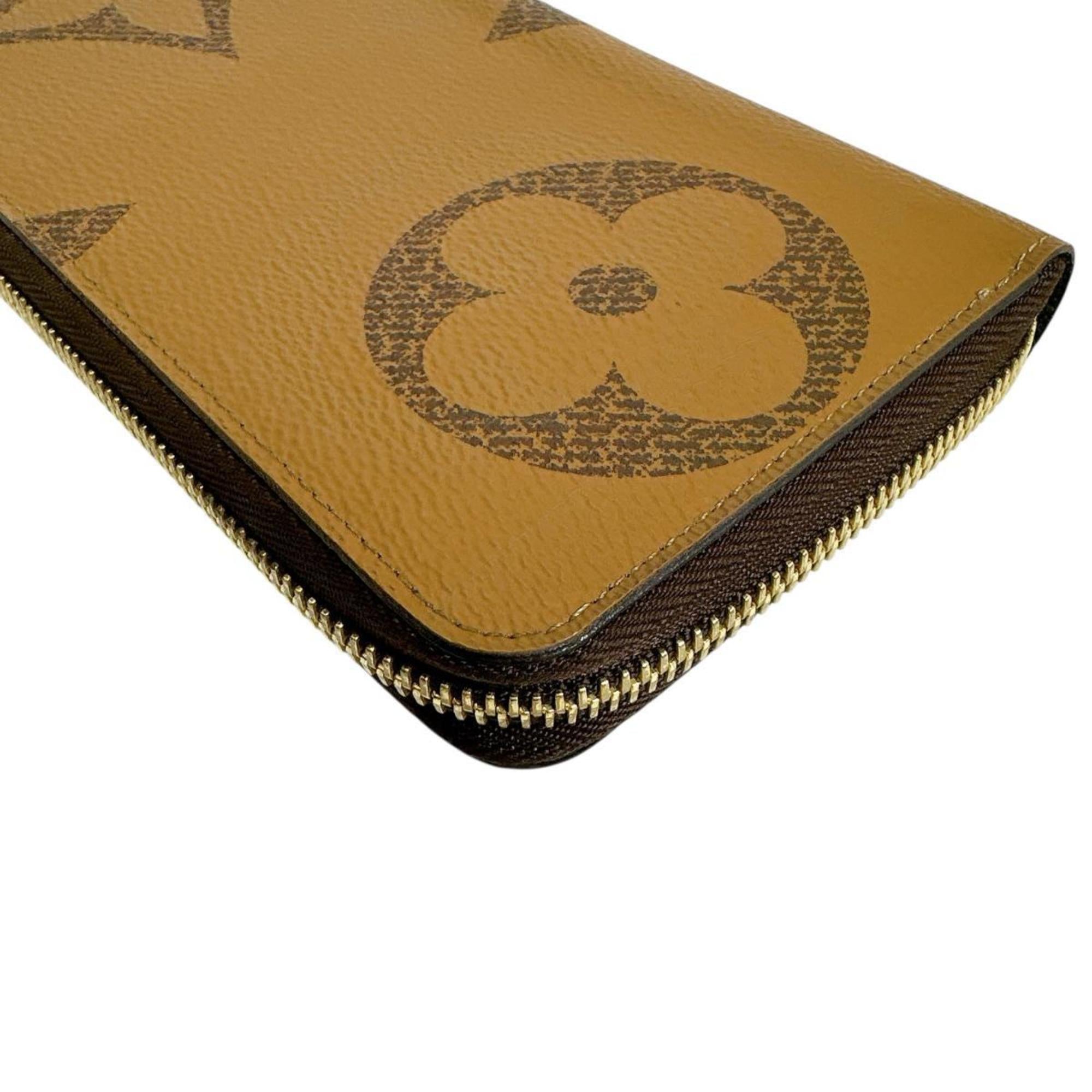 Louis Vuitton Brown Monogram Monogram Long Wallet (Bi-Fold) (Pre-Owned)