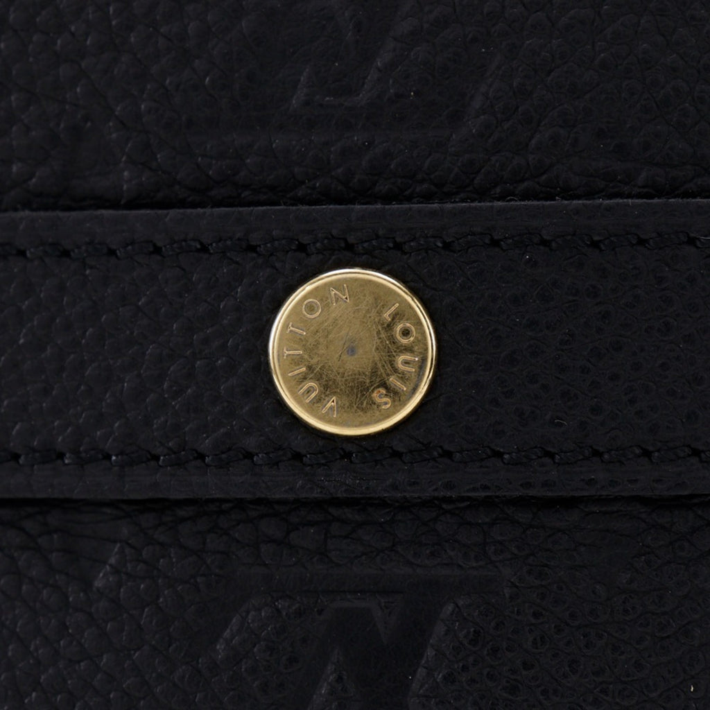 Louis Vuitton Black Noir Monogram Empreinte Handbag (Pre-Owned)