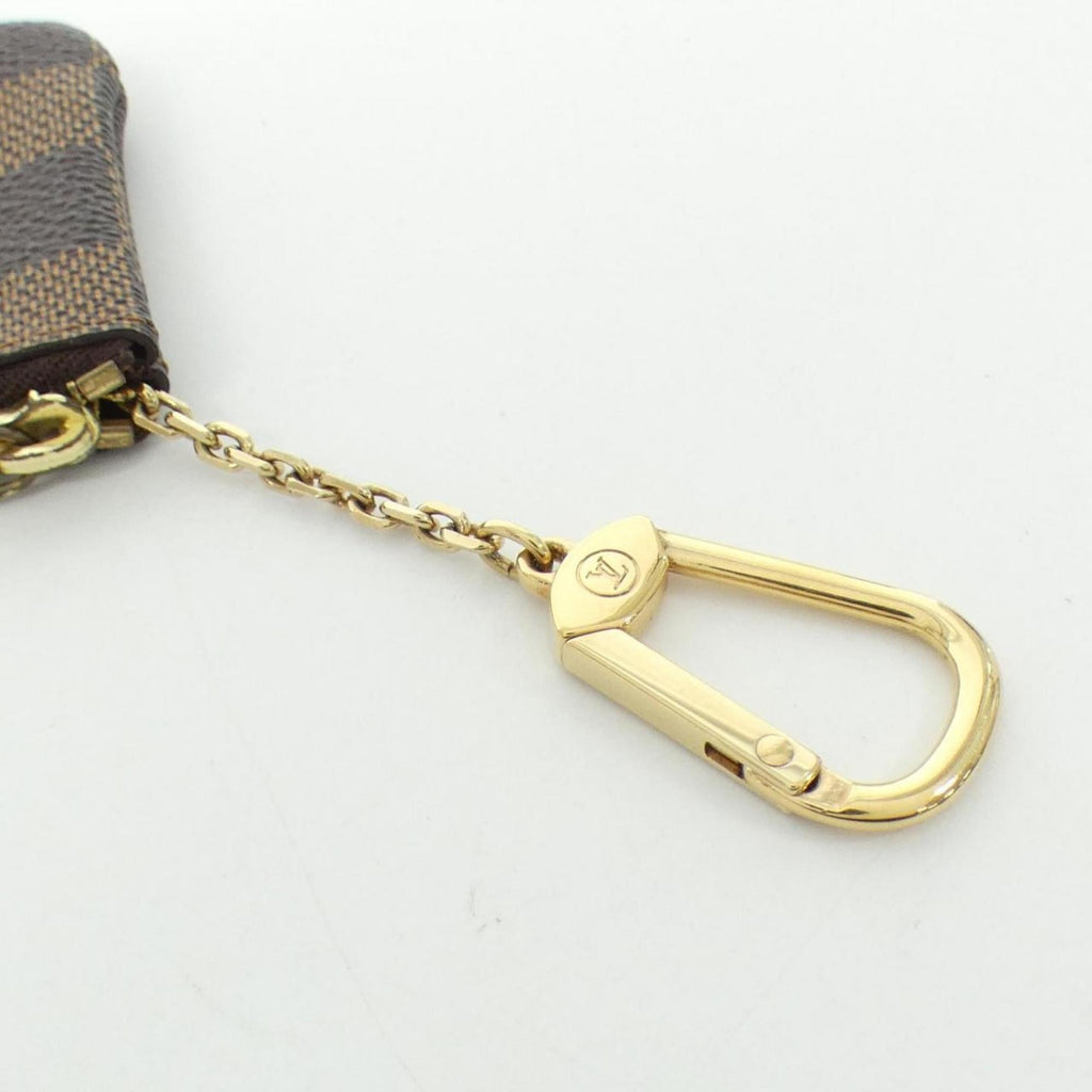 Louis Vuitton Ebene Coated Canvas Coin Purse/Coin Case (Pre-Owned)