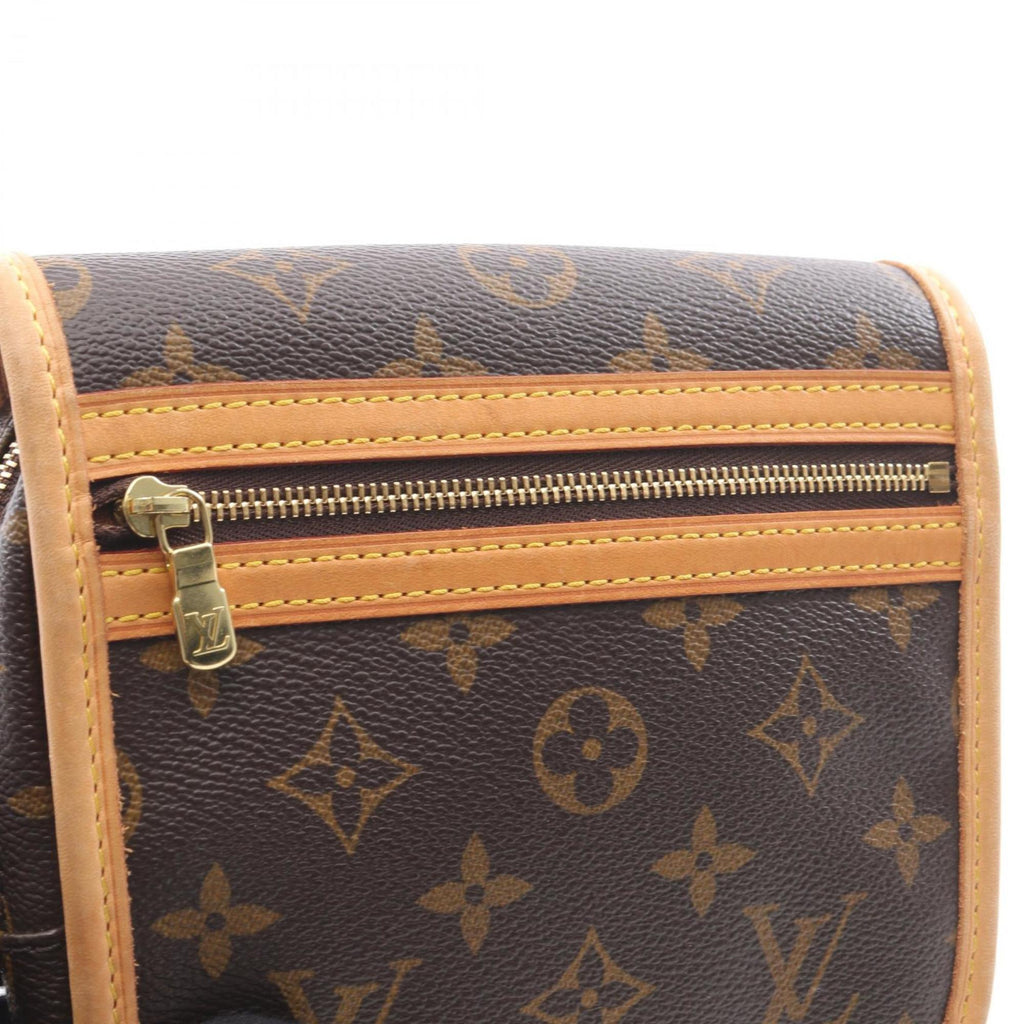 Louis Vuitton Brown Coated Canvas Leather Fanny Pack (Pre-Owned)