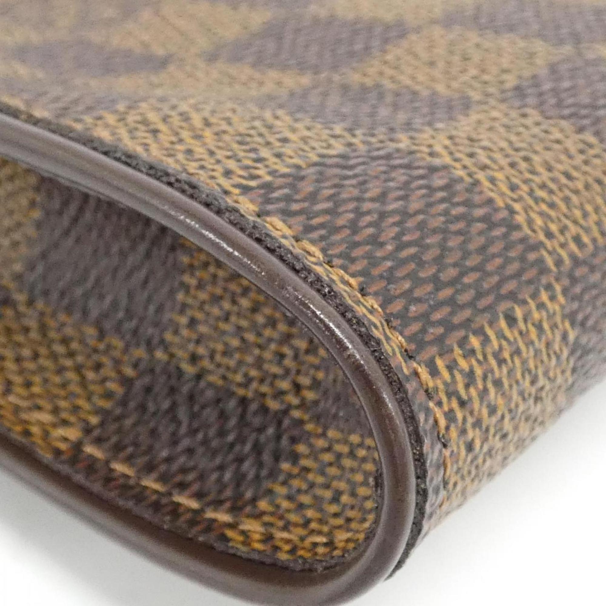 Louis Vuitton Ebene Coated Canvas Shoulder Bag (Pre-Owned)