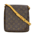 Louis Vuitton Monogram Brown Monogram Leather Shoulder Bag (Pre-Owned)
