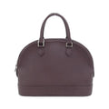 Louis Vuitton Parnassea Violet Leather Handbag (Pre-Owned)