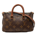 Louis Vuitton Brown Monogram Noir Monogram Handbag Shoulder Bag (Pre-Owned)