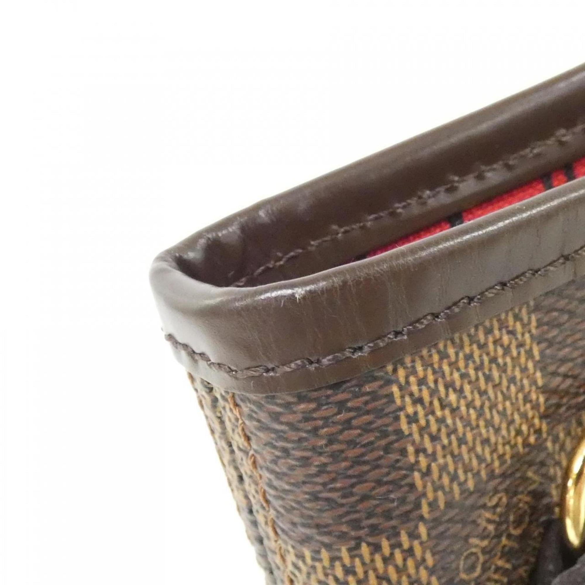 Louis Vuitton Brown Coated Canvas Handbag (Pre-Owned)