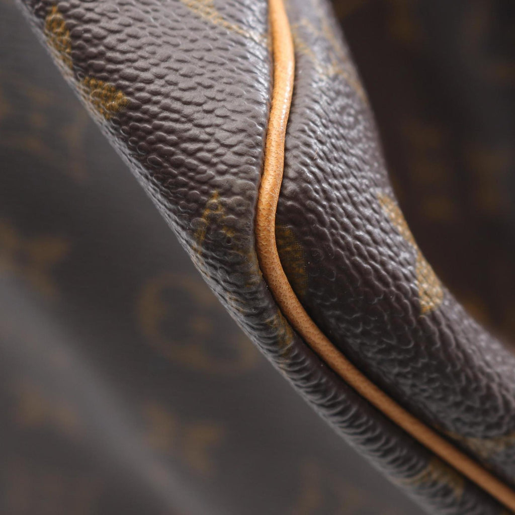 Louis Vuitton Brown Coated Canvas Pvc Monogram Leather Boston Bag (Pre-Owned)