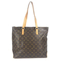 Louis Vuitton Brown Monogram Canvas Shoulder Bag Tote Bag (Pre-Owned)