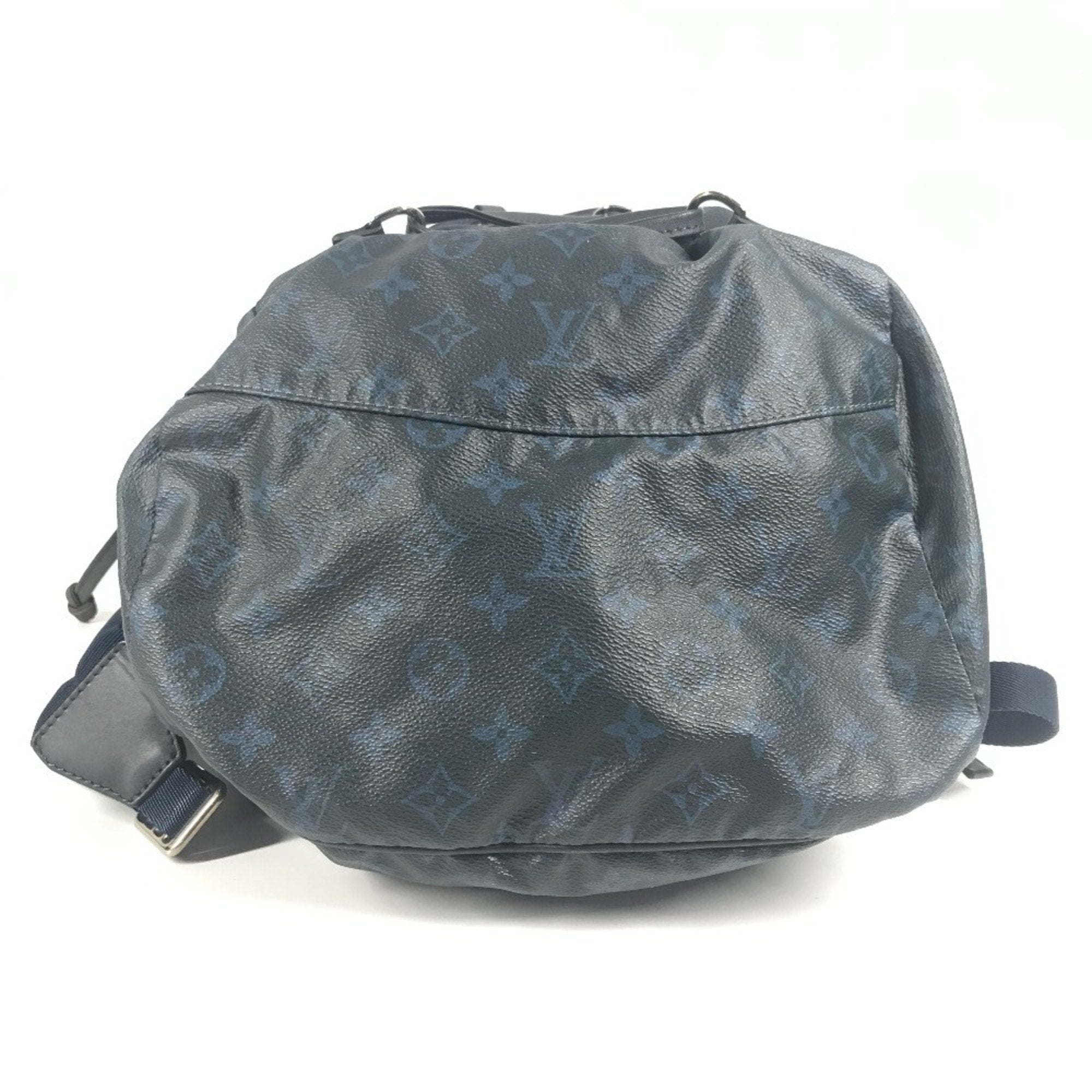 Louis Vuitton Blue Monogram Cobalt Navy Monogram Cobalt Backpack (Pre-Owned)