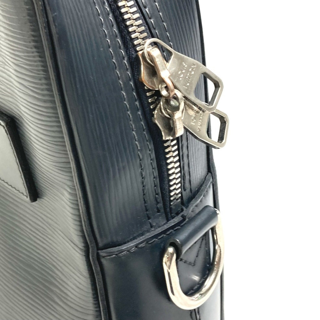 Louis Vuitton Blue Nuit Navy Epi Leather Handbag Tote Bag (Pre-Owned)
