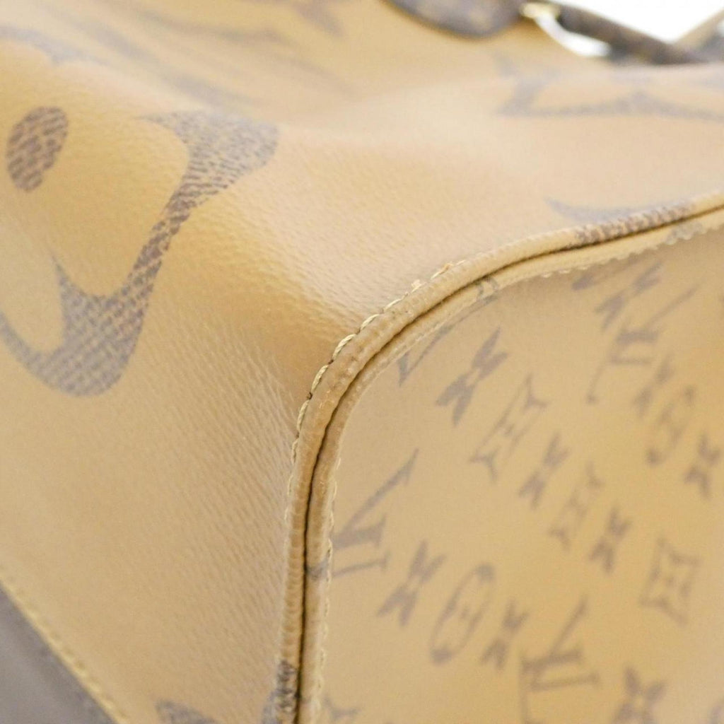 Louis Vuitton Marron Coated Canvas Handbag (Pre-Owned)
