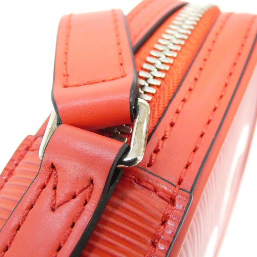 Louis Vuitton Rouge Leather Shoulder Bag (Pre-Owned)