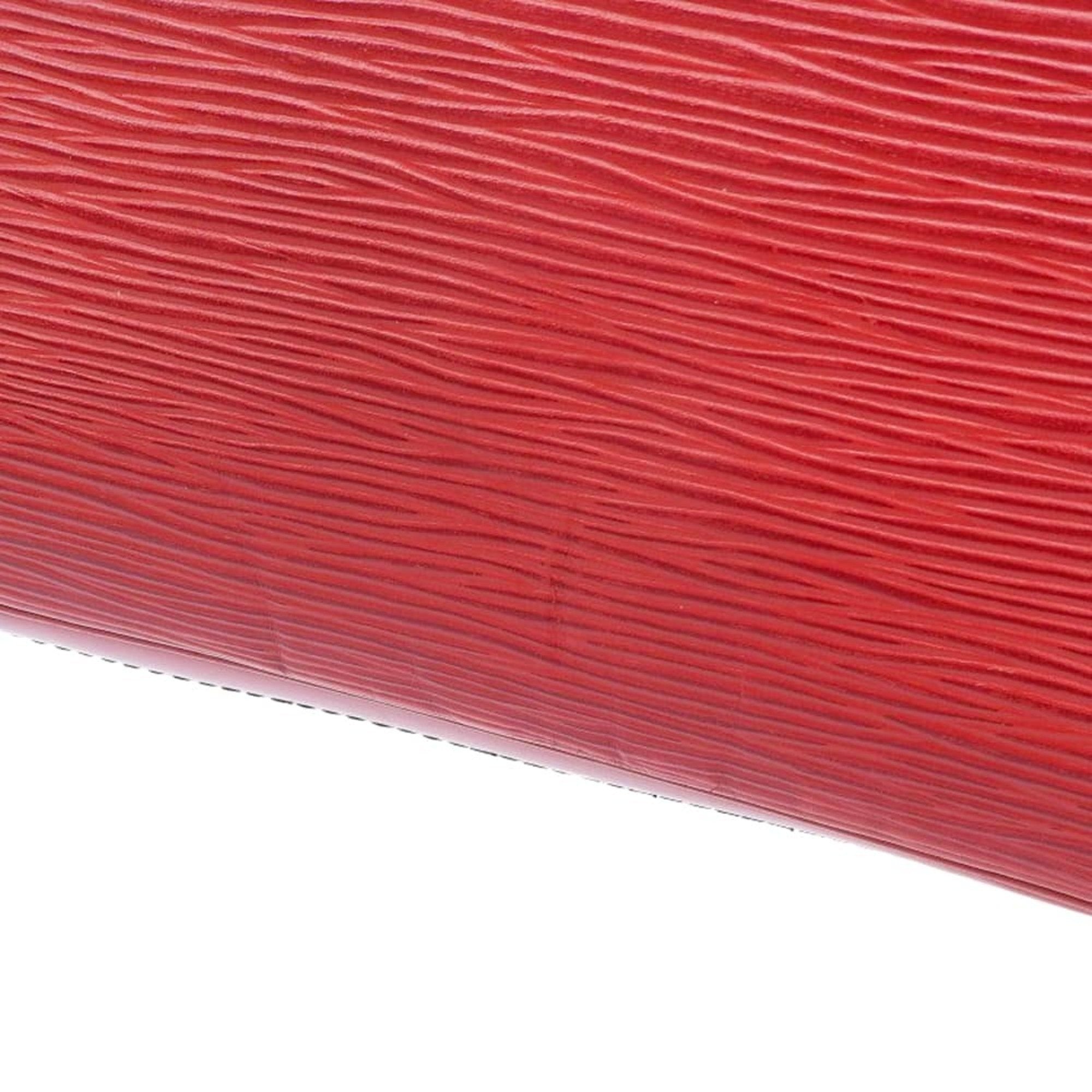 Louis Vuitton Epi Castilian Red Red Color Leather Shoulder Bag (Pre-Owned)