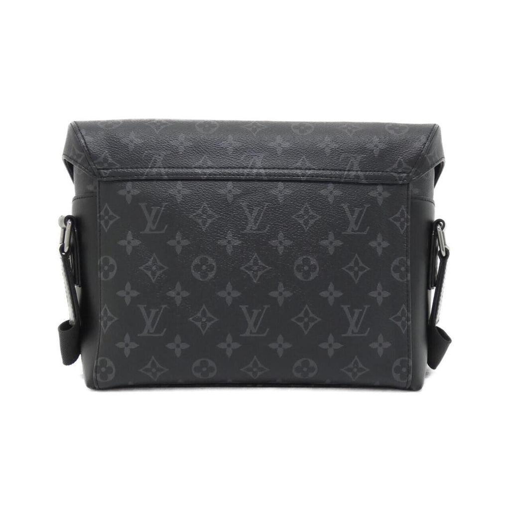 Louis Vuitton Black Coated Canvas Shoulder Bag (Pre-Owned)