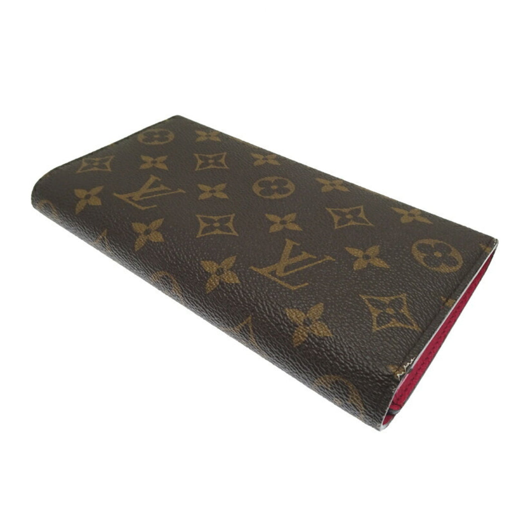 Louis Vuitton Brown Monogram Monogram Long Wallet (Tri-Fold) (Pre-Owned)